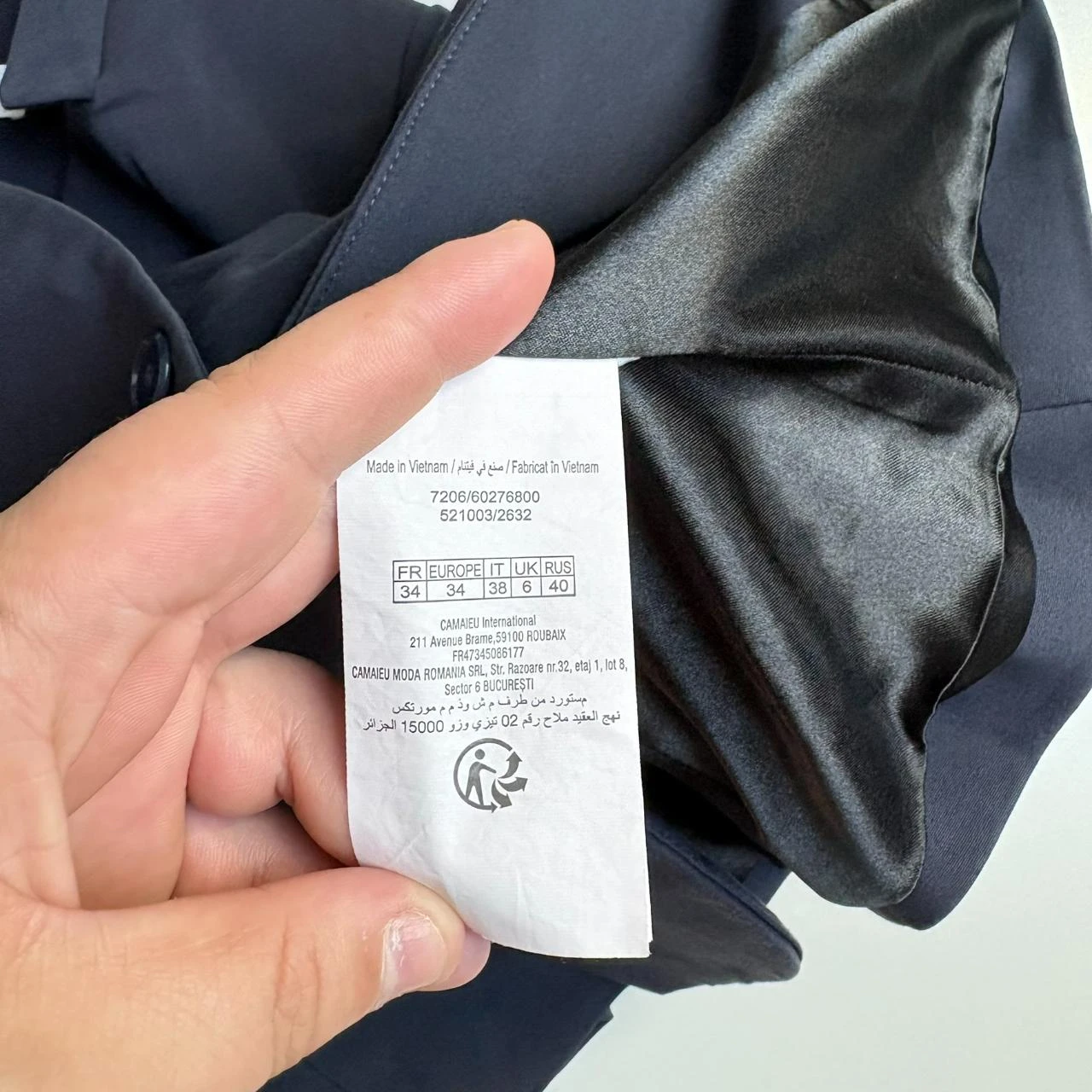 Cama®u navy blazer 34 – photo 5